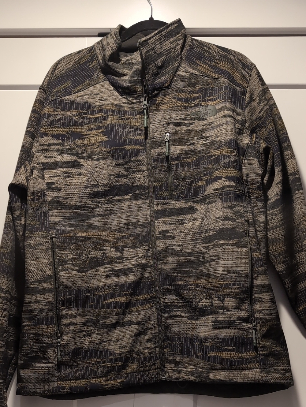 The North Face Camo Patterned Full-Zip Jacket